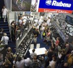 Rubena hat bei der Eurobike 2012 38 Neuheiten und auch einen F1 Piloten vorgestellt 